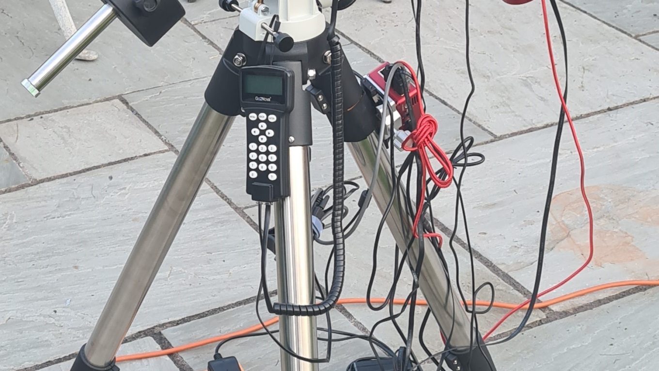 iOptron CEM 25P, WO Z61 and ZWO ASI 183
