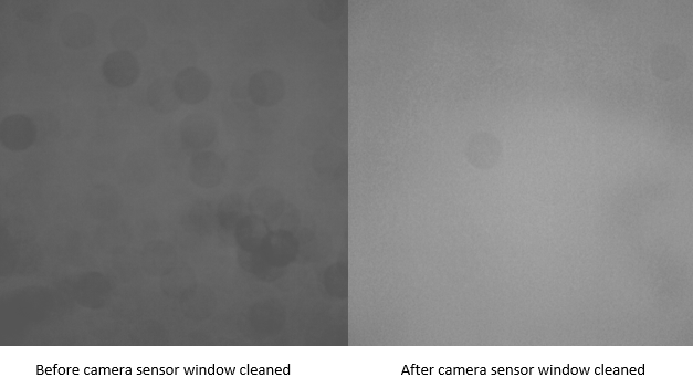 Cleaning dust from telescope and camera