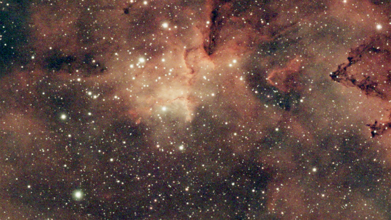 IC 1805 Heart Nebula Centre