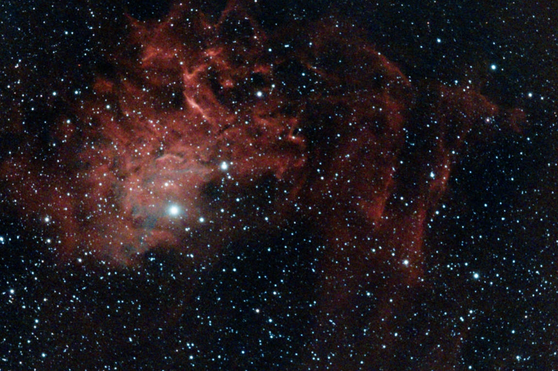 IC 405 Flaming Star Nebula